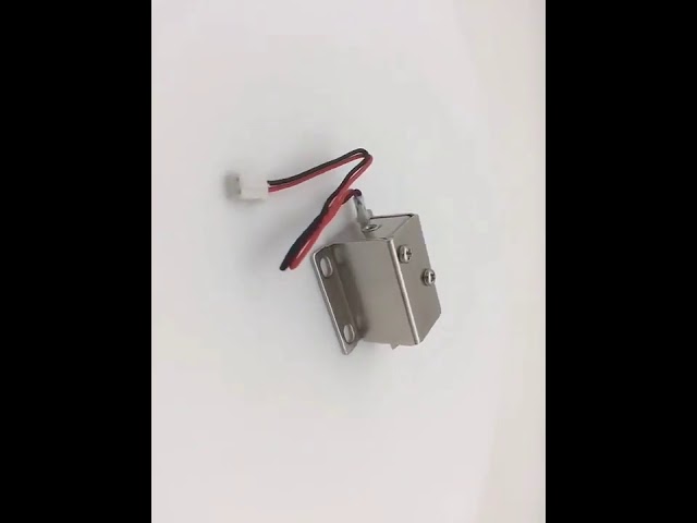 China 0626-2A DC 12V 24V Micro Push Pull Cabinet Elétrico Bloqueio de solenoide com função de desativação para venda
