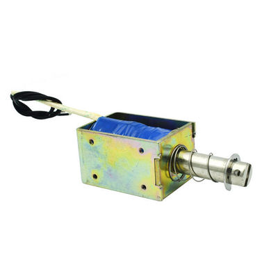 U1668 Mini Moldura Solenoide DC 20mm Curso 45N DC 12v 24v Solenoide de Empuxo