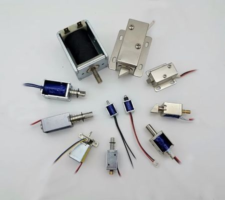 OEM/ODM Aceitável Solenoide de Potência CC 0415-2 5V 6V 12V 24V 3mm Tração Mini Push Pull Eletromagnético