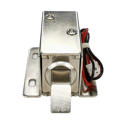 Fechadura Solenoide para Portas de Armários, Gavetas e Armários 360 Graus, Parafuso Reversível, Economia de Energia, Fácil Instalação