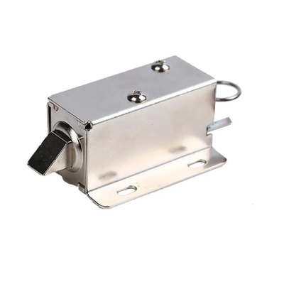 U1054-1b 12V 24V Fechadura eletromagnética solenóide elétrica pequena do tipo puxar normalmente fechada com função de sobreposição