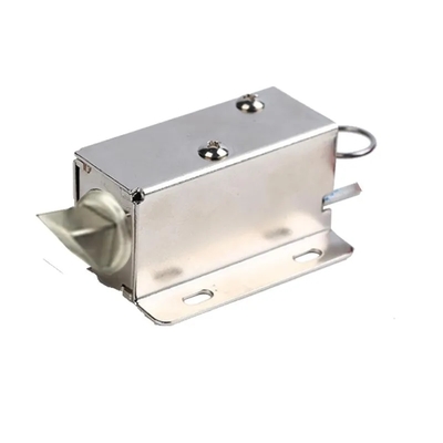 U1054-1b 12V 24V Fechadura eletromagnética solenóide elétrica pequena do tipo puxar normalmente fechada com função de sobreposição