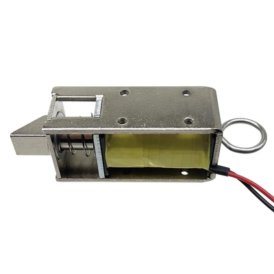 U1054-1g 5V 12V 24V DC Normalmente fechado Mini Open Frame Push Pull Solenoid Cabinet Lock