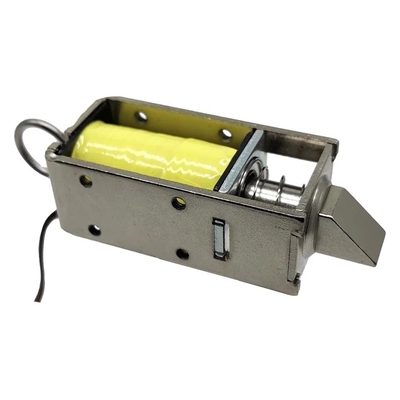 U1054-1g 5V 12V 24V DC Normalmente fechado Mini Open Frame Push Pull Solenoid Cabinet Lock