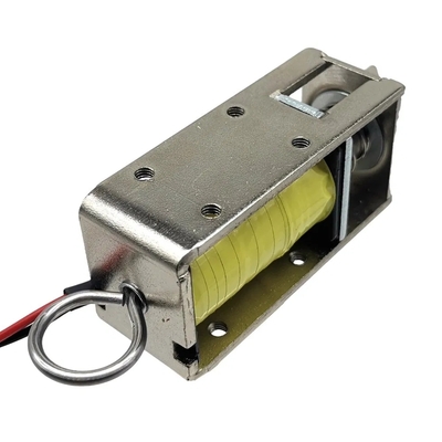 U1054-1g 5V 12V 24V DC Normalmente fechado Mini Open Frame Push Pull Solenoid Cabinet Lock