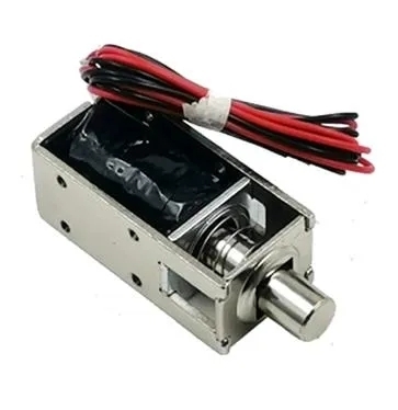 1054-4b DC 12/24 Volt Fechadura Solenoide Mini Push Pull Normalmente Fechada para Armário