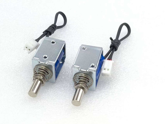 Nova chegada Mini DC 12 Volt U0625S Open Frame Solenoide Linear Push Pull 3V 12V 24V bobina