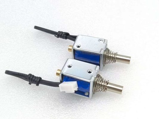 Nova chegada Mini DC 12 Volt U0625S Open Frame Solenoide Linear Push Pull 3V 12V 24V bobina