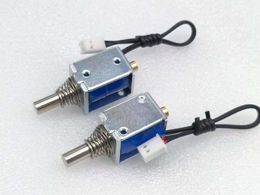 Nova chegada Mini DC 12 Volt U0625S Open Frame Solenoide Linear Push Pull 3V 12V 24V bobina