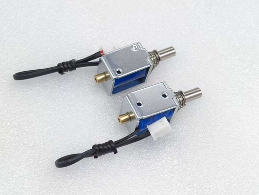 Nova chegada Mini DC 12 Volt U0625S Open Frame Solenoide Linear Push Pull 3V 12V 24V bobina