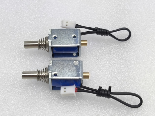 Nova chegada Mini DC 12 Volt U0625S Open Frame Solenoide Linear Push Pull 3V 12V 24V bobina