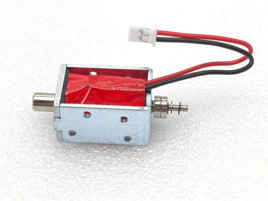 U0629 Solenoide de Moldura Aberta e Ímãs Pequenos 24V DC Push Pull Atuador de Movimento Linear de Tamanho Pequeno