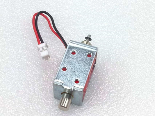 U0629 Solenoide de Moldura Aberta e Ímãs Pequenos 24V DC Push Pull Atuador de Movimento Linear de Tamanho Pequeno