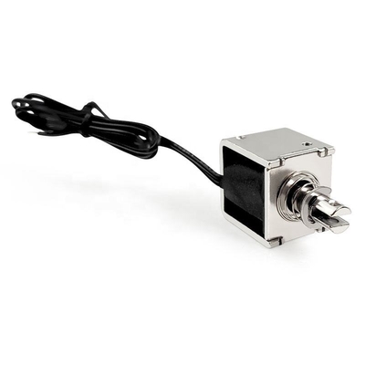 Eletromagnético solenoide empuxo puxa Tipo U-0826B Força de empuxo Estrutura aberta linear Eletromagnético solenoide empuxador de elevação