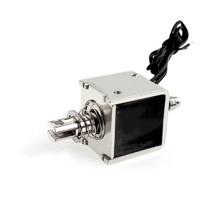 Eletromagnético solenoide empuxo puxa Tipo U-0826B Força de empuxo Estrutura aberta linear Eletromagnético solenoide empuxador de elevação