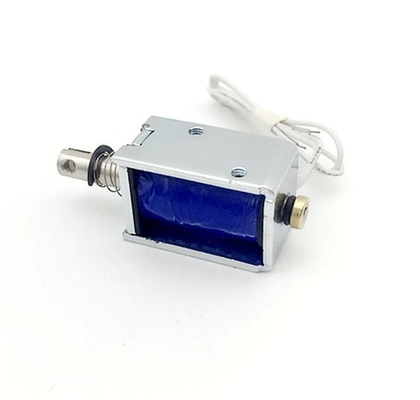 Solenoide personalizado U0630 4mm Tração Dc puxar empurrar Solenoide Solenoide de quadro aberto