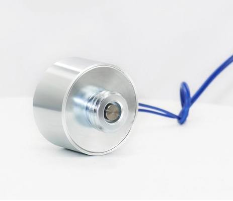 Solenoide de potência de corrente contínua fácil de instalar para sistemas de fechadura de armários e de cacifos
