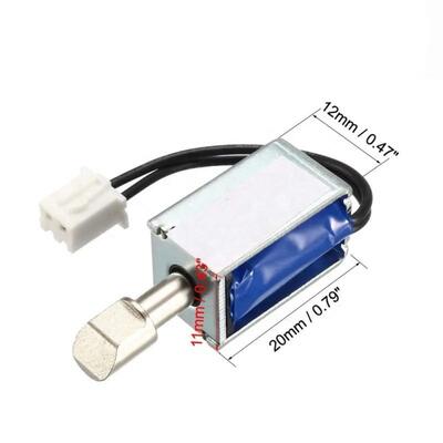 Push-pull solenoid 20% duty cycle and 500ms unlock time Open frame solenoid for precision control in industrial settings