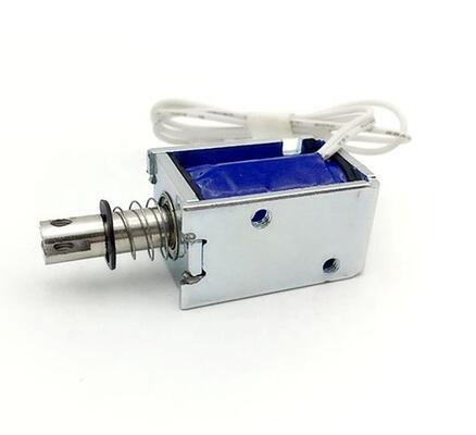 Push Pull Solenoid with 500g Potence and Temperature Range Minus 40 to 85 Degrees Celsius for Smart Device Electromagnet